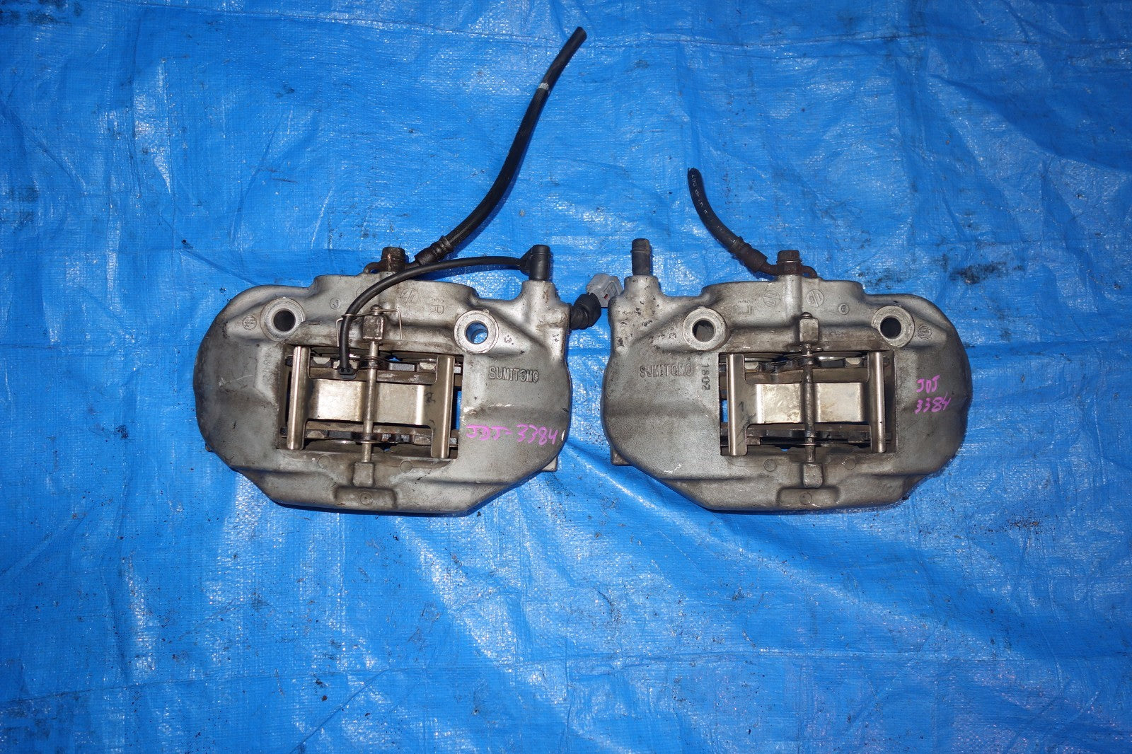 JDM Lexus LS430 OEM 4 Piston Front Brake Calipers Left & Right Original 2001-06