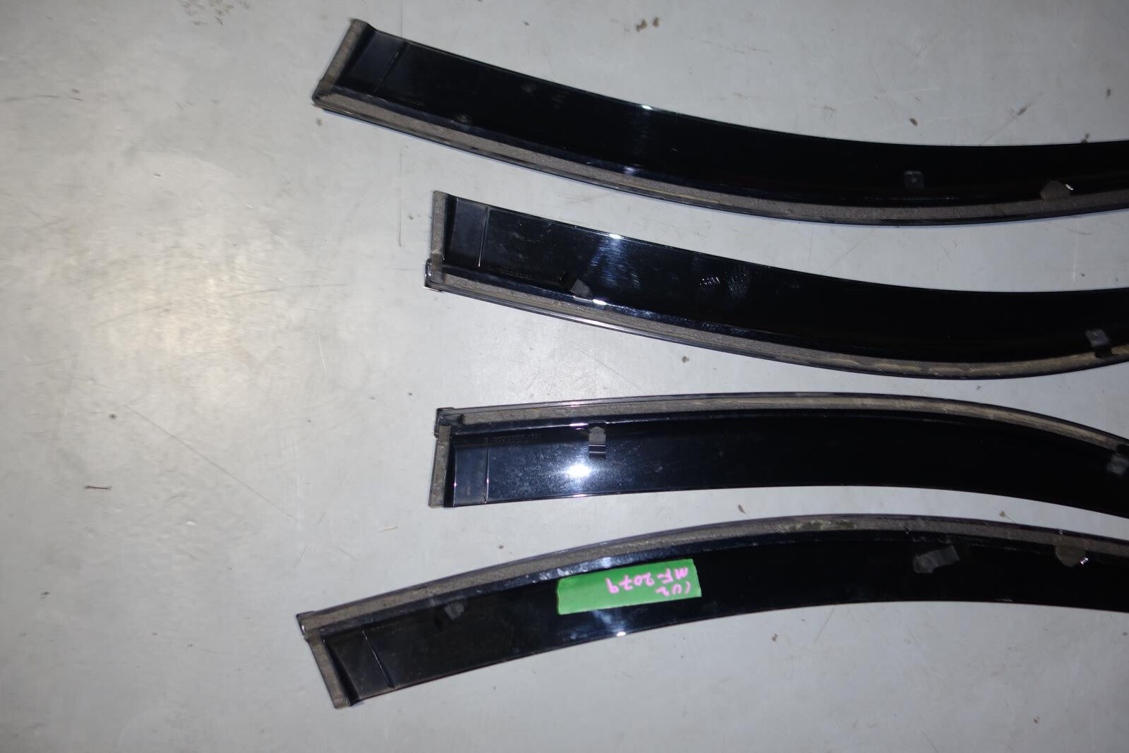 JDM Acura TSX Visors CU2 4 Door Sedan Window Visor Rain Guards 2009-2014 CU2