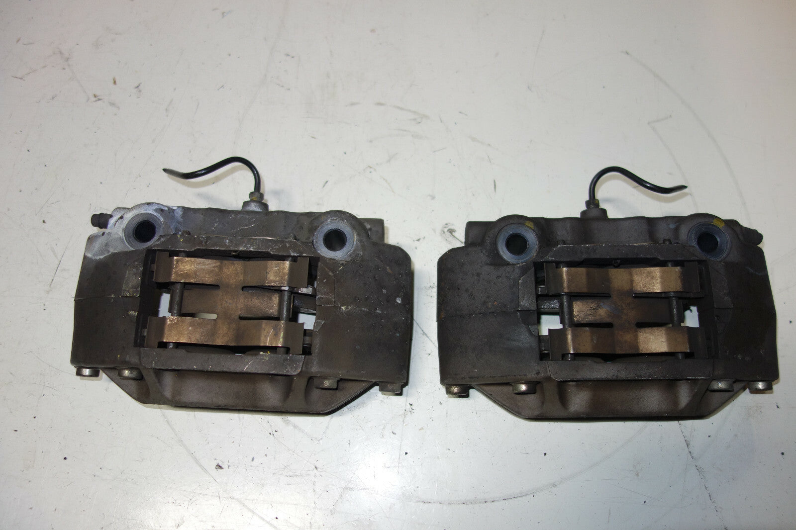 Acura RL OEM Big Front 4 Pot / Piston Advics Brake Calipers OEM 2005-2012 JDM