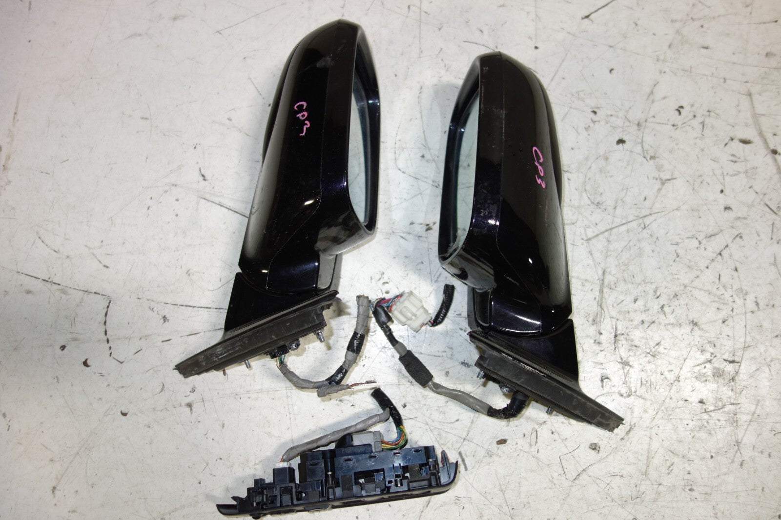 JDM Honda Accord CP3 Power Folding Mirrors Signal Lights Pair 2008-2012