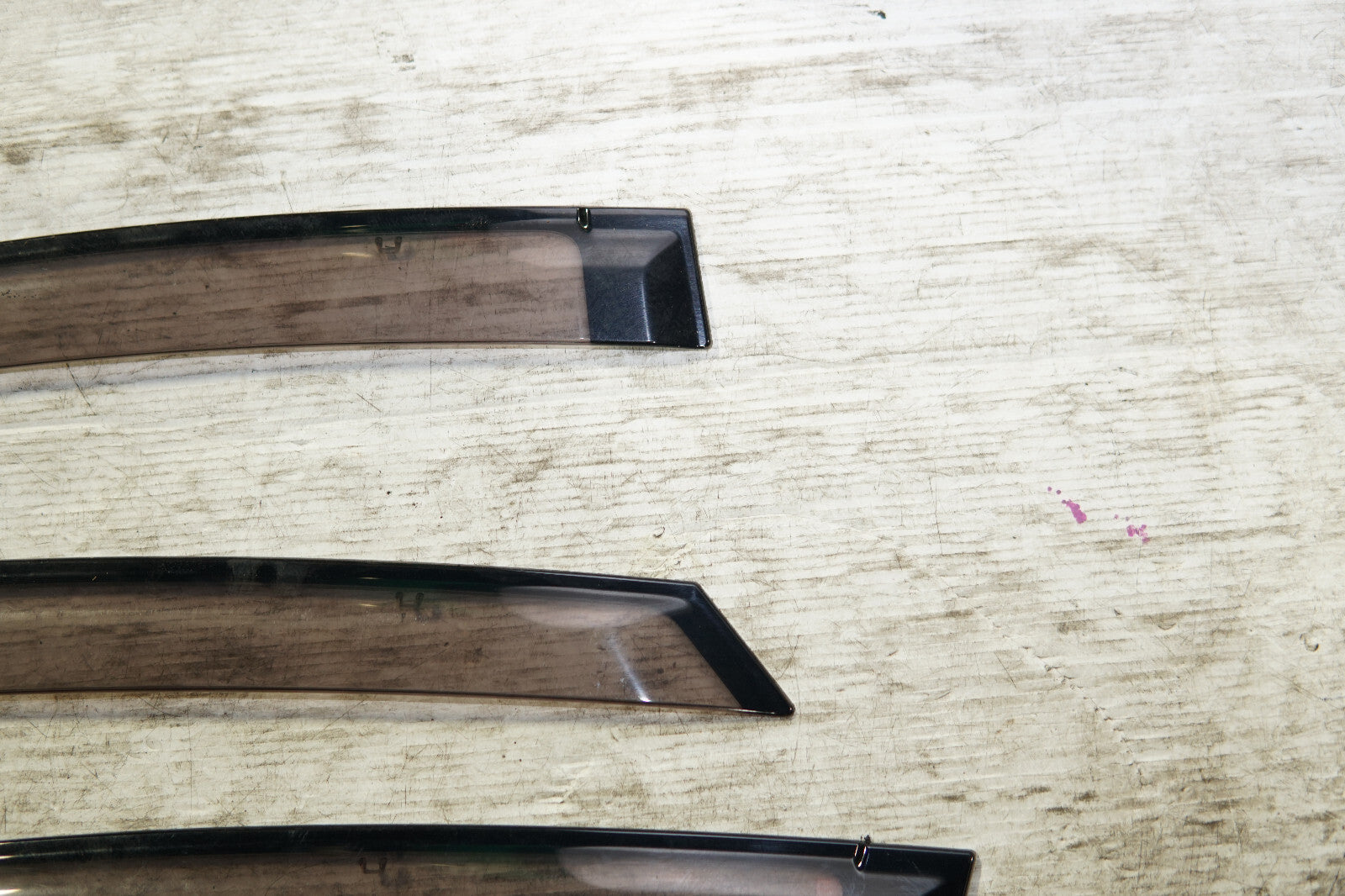 JDM Toyota Prius Window Visors RainGuards Left & Right 2010-2015 ZVW30 Japan
