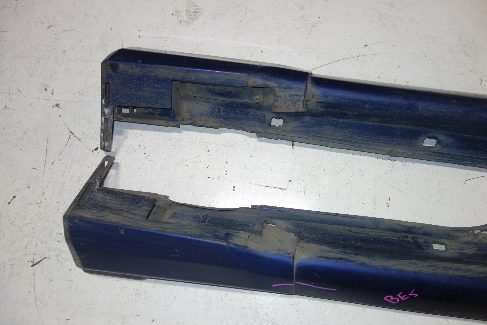 JDM Subaru Legacy B4 BE5 Side Skirts Rocker Panels Spats Valance 2000-2004 Sedan