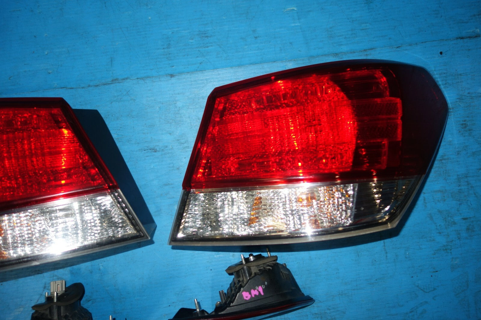 JDM Subaru Legacy Taillights BM9 Sedan Lamps Trunk Lights 2010-2014 #5887
