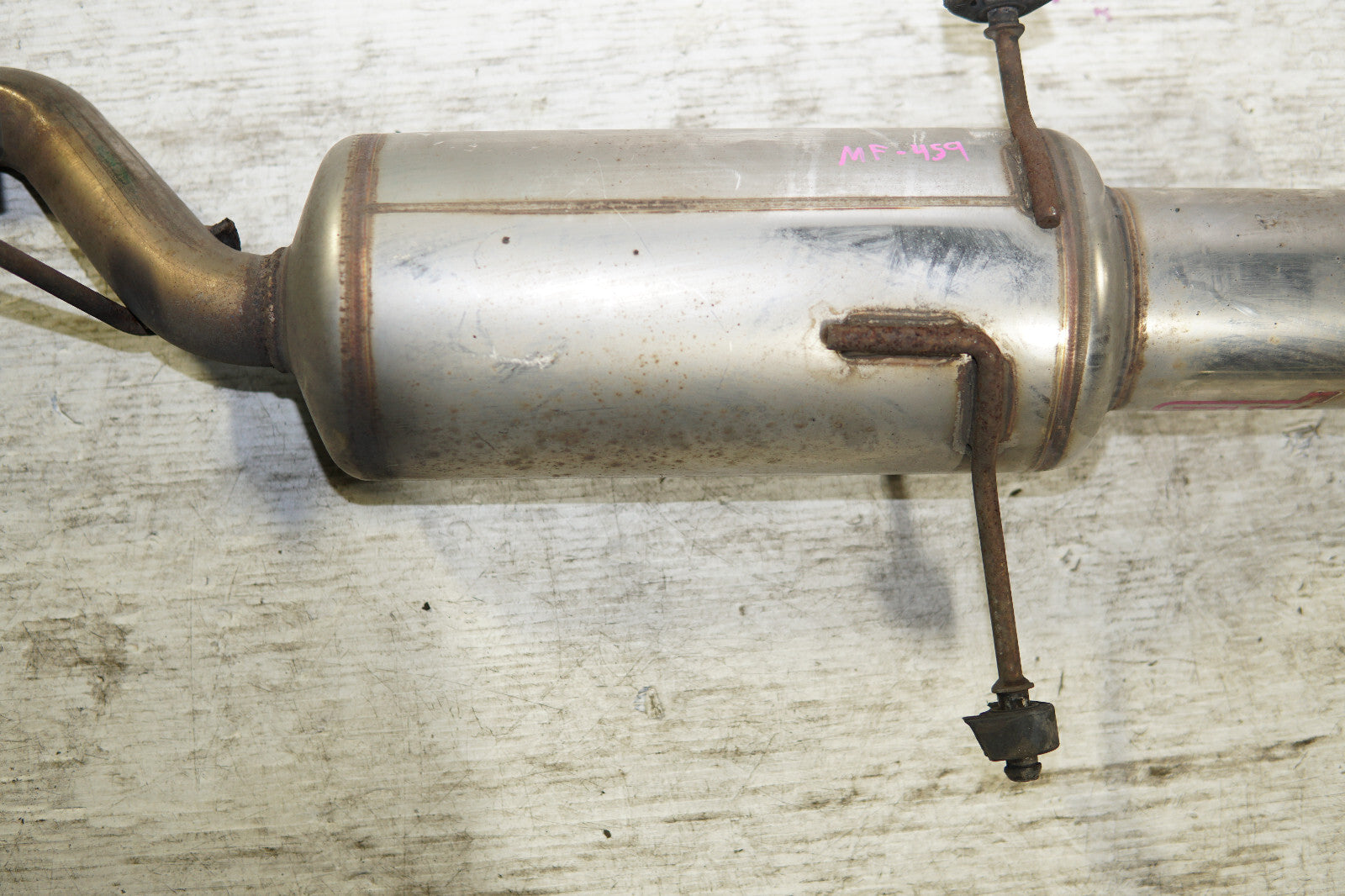 JDM Subaru Impreza WRX STi GENOME Exhaust Muffler Rare GDA GDB 2000-2007 GGA GGB
