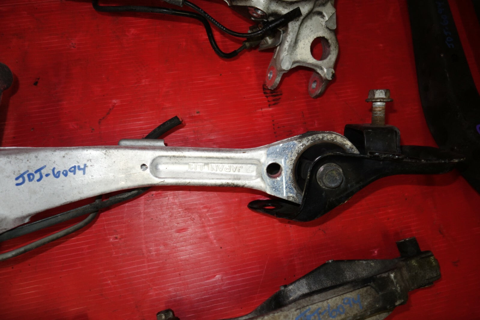 JDM Subaru Legacy Spec B Aluminum Rear Control Arms Trailing Arm 2005-2009