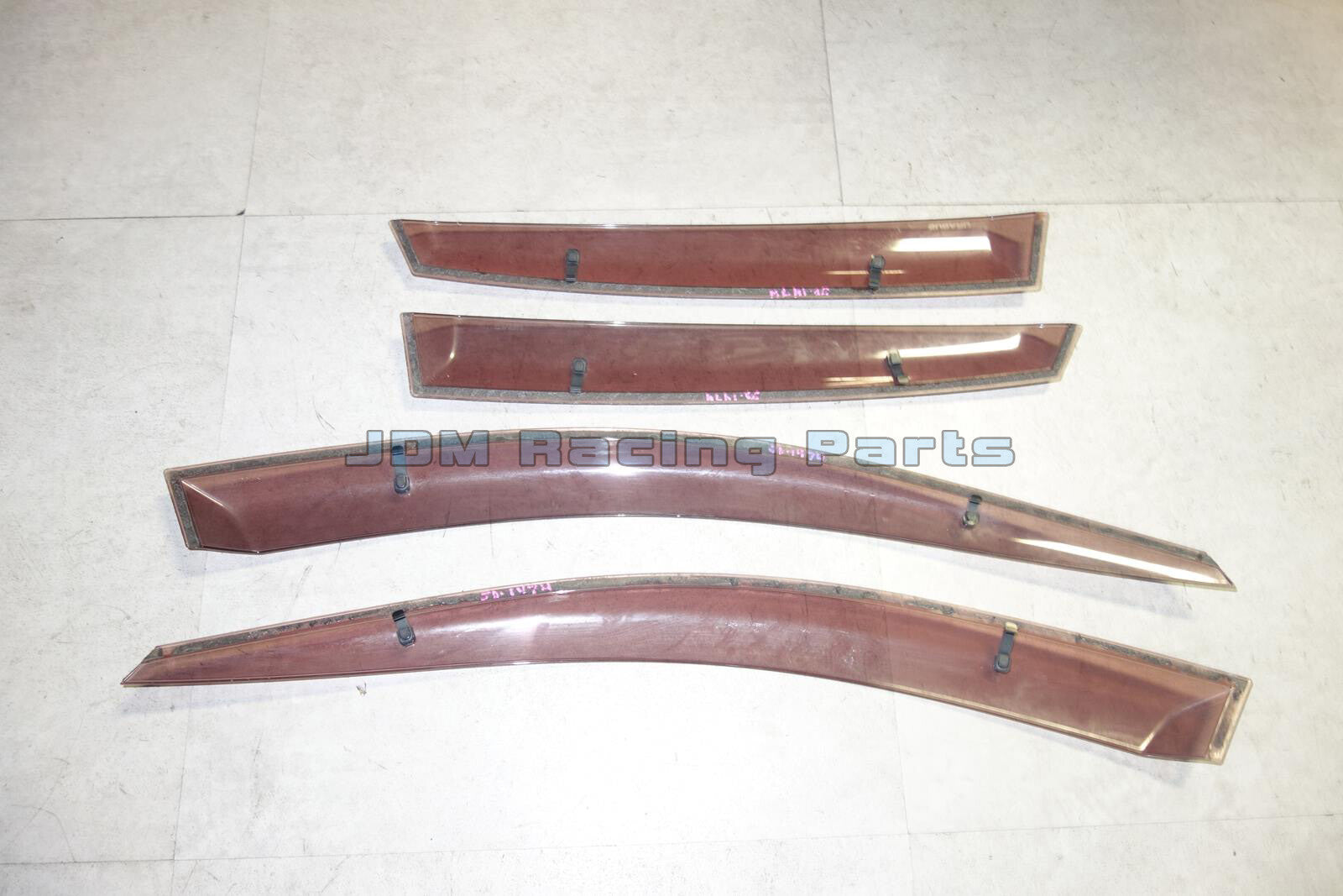 JDM Subaru Impreza Window Visor Rain Guard Set Hatchback Genuine 2008-2014