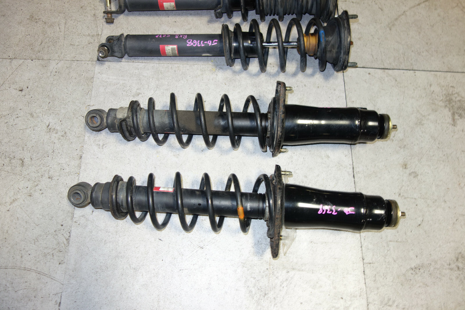 JDM Mazda RX8 OEM Tokico Shocks Struts Springs RX-8 Suspension 2004-2008
