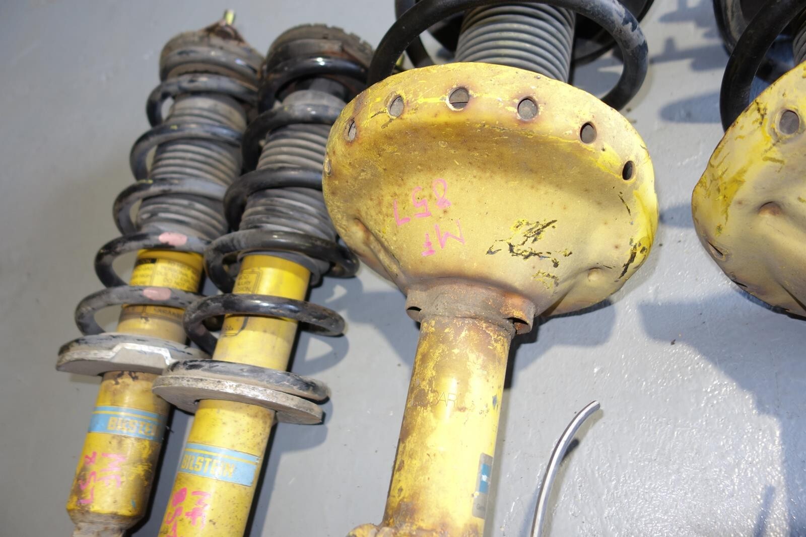 JDM SUBARU LEGACY BILSTEIN SPEC-B SHOCKS FRONT & REAR STRUTS COIL 05-2009 MF-857
