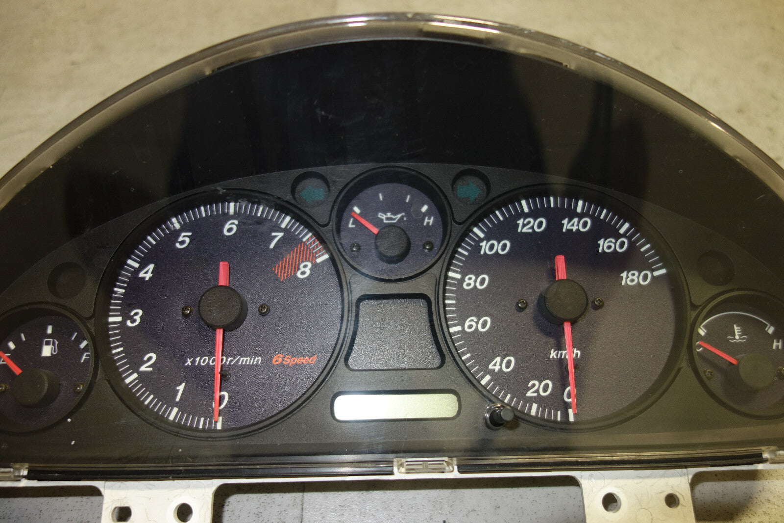 JDM Mazda Miata MX-5 NB Gauge Cluster 6-Speed MT Speedometer MX5 1998-2005
