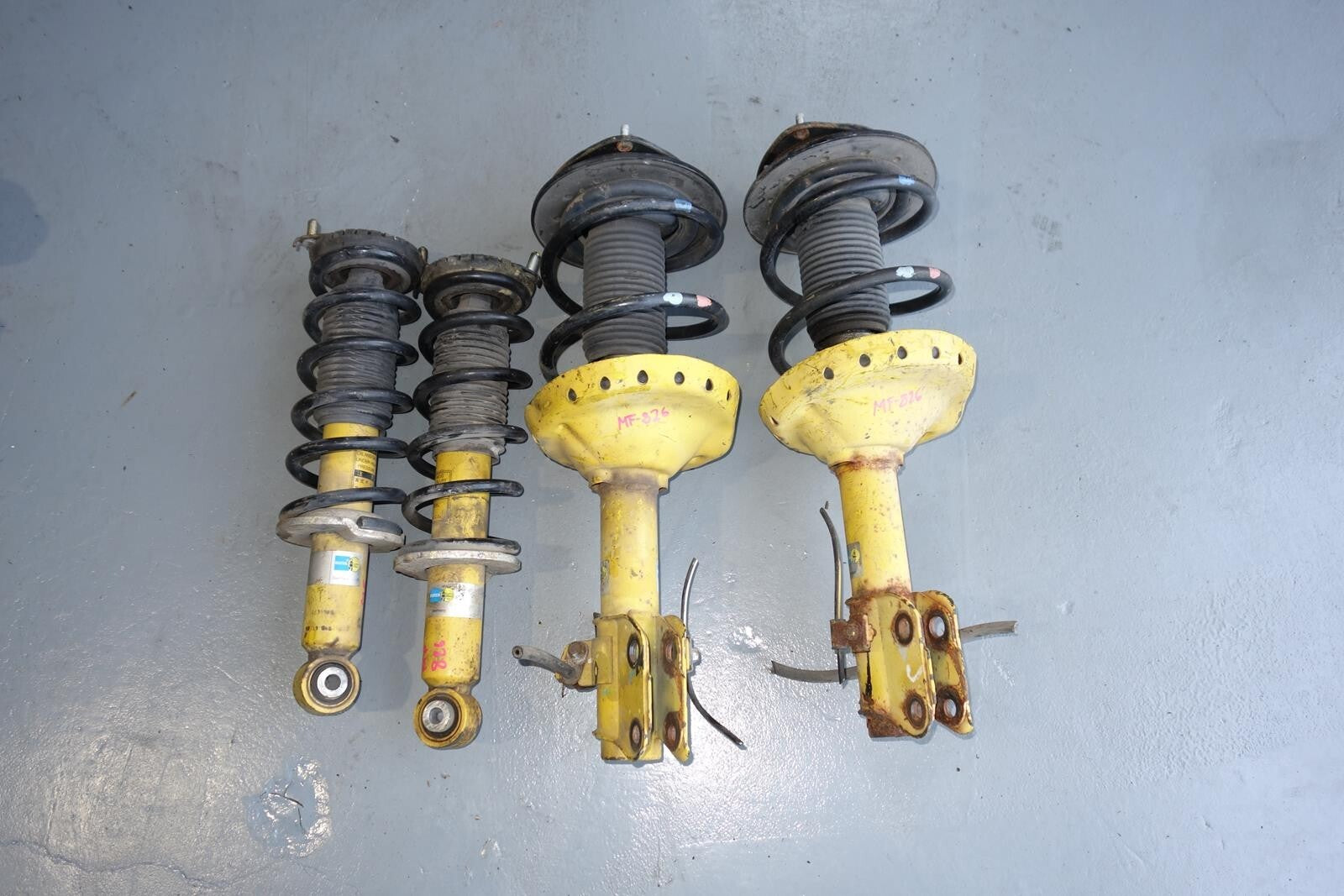 JDM SUBARU LEGACY BILSTEIN SPEC-B SHOCKS FRONT & REAR STRUTS COIL 05-2009 MF-826