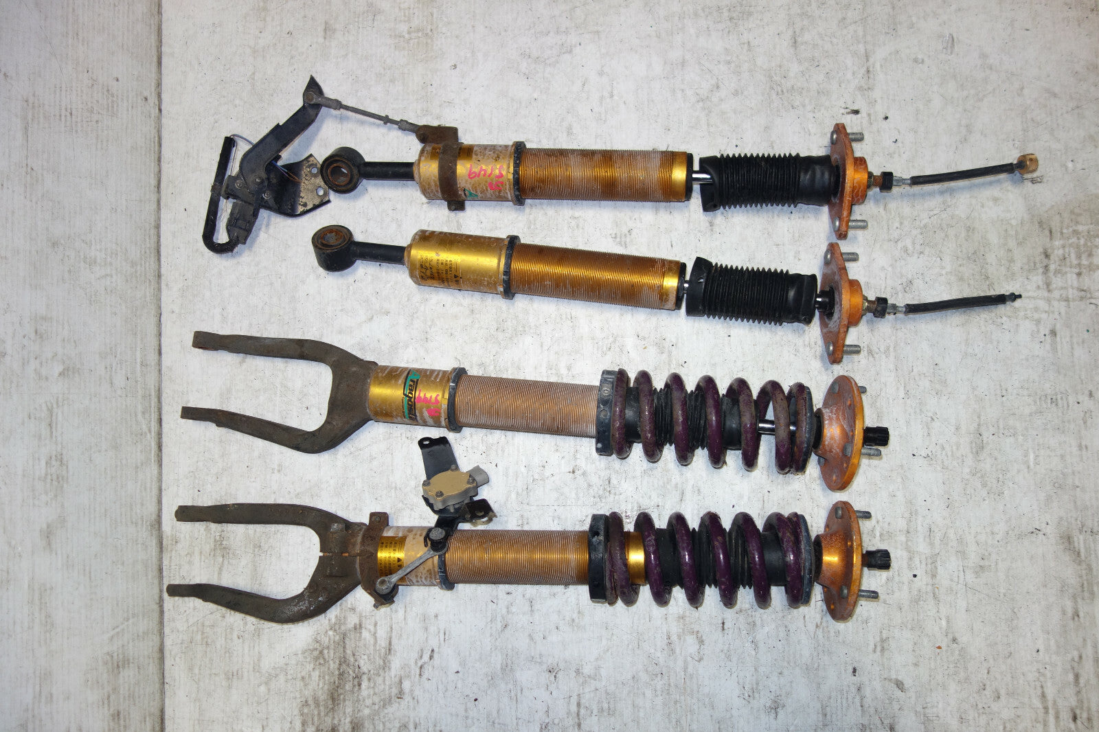 JDM Acura RL Honda Legend KB1 Aragosta Coilovers Lowering Kit 2005-2012 Japan