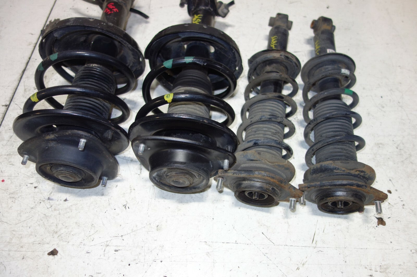 JDM Subaru WRX STi Shocks Strut Springs 2008-2014 Hatchback OEM Front & Rear