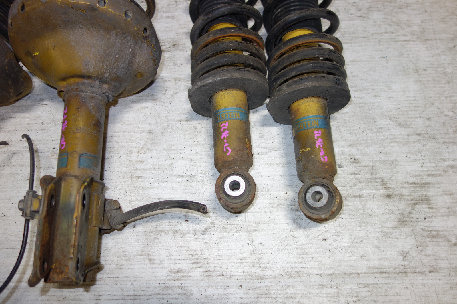 JDM Subaru Legacy BILSTEIN Shocks Struts RS-R Coil Springs 2005-2009 Outback