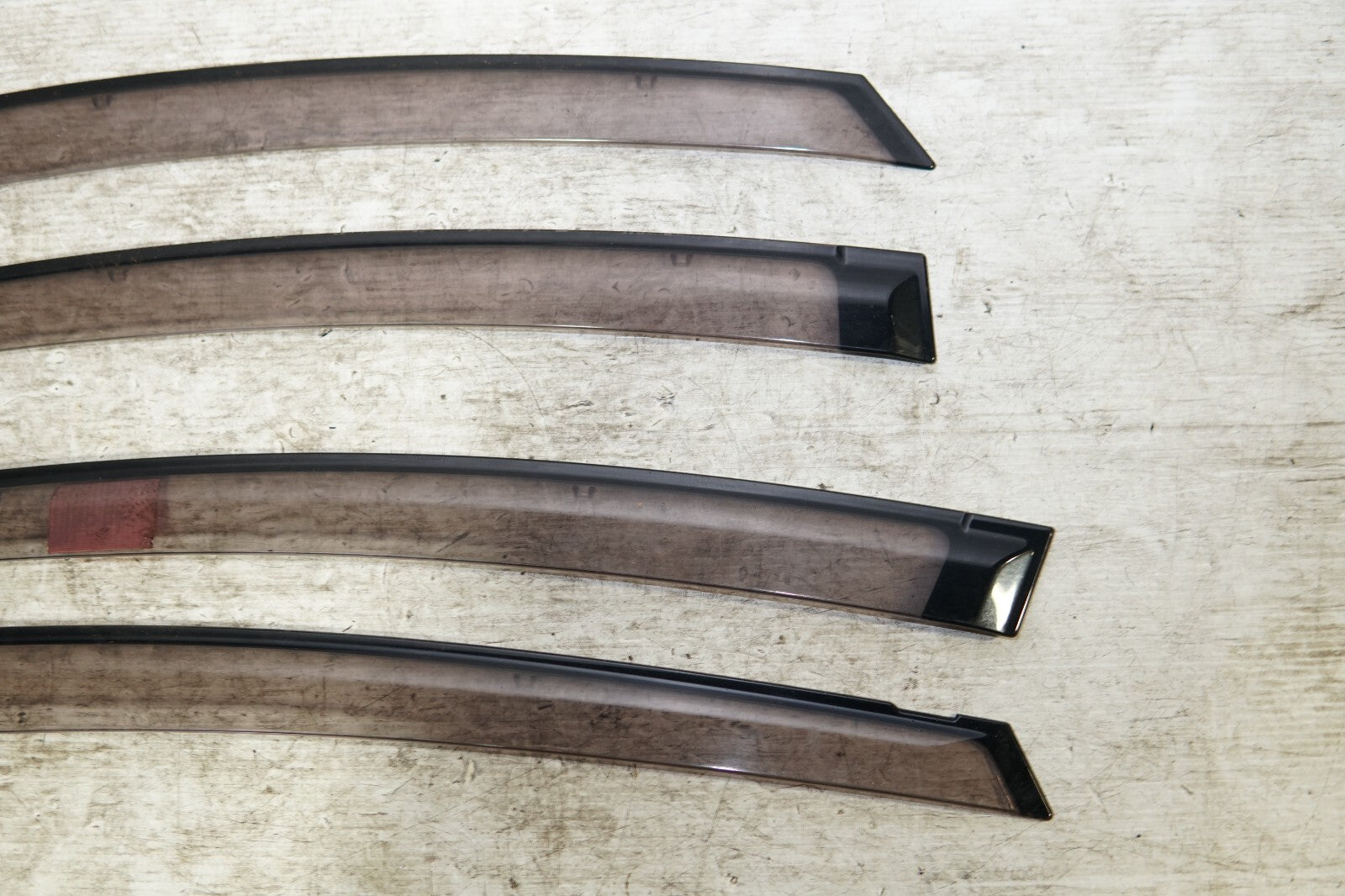 JDM TOYOTA PRIUS OEM WINDOW VISOR RAIN GUARDS ZVW30 2010-2015 MF-495