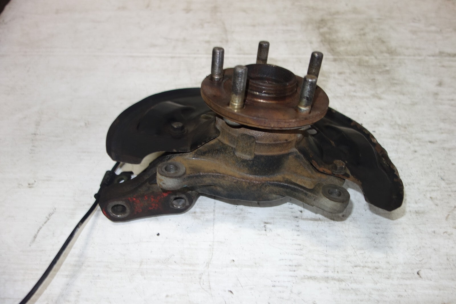 JDM 02-07 SUBARU IMPREZA WRX STI OEM FRONT RIGHT KNUCKLE SPINDLE HUB GENUINE