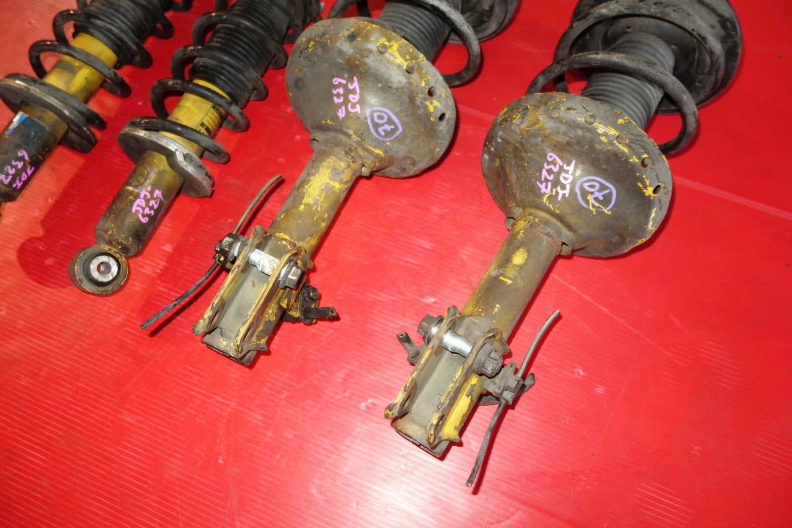 JDM Subaru Legacy Bilstein Shocks Spring Strut Front Rear 2005-2009 #6327
