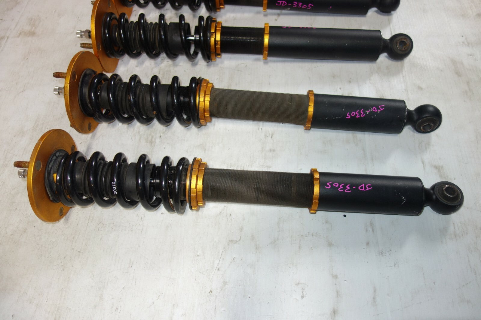 JDM Lexus LS430 Japan Made Coilovers Suspension Lowering Damper UCF31 2001-2006