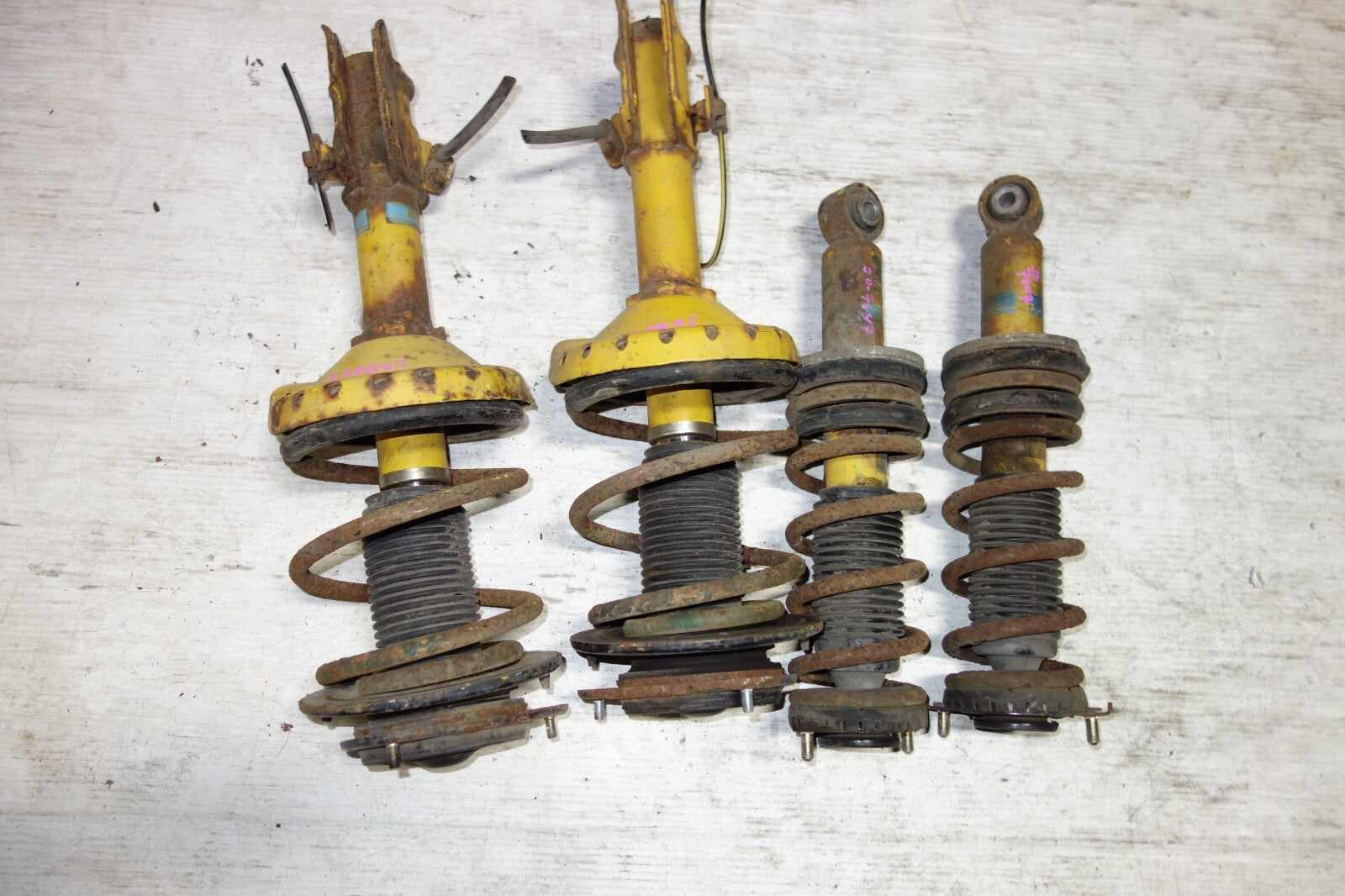 JDM 2005-2009 SUBARU LEGACY BILSTEIN SPEC-B SHOCKS FRONT & REAR STRUTS COIL