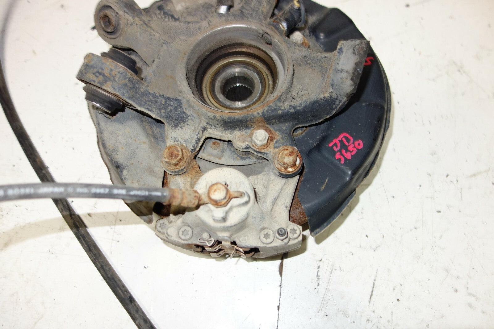 JDM Lexus IS300 OEM Rear Wheel Hub Spindle Bearing Caliper Left Driver 2001-2005