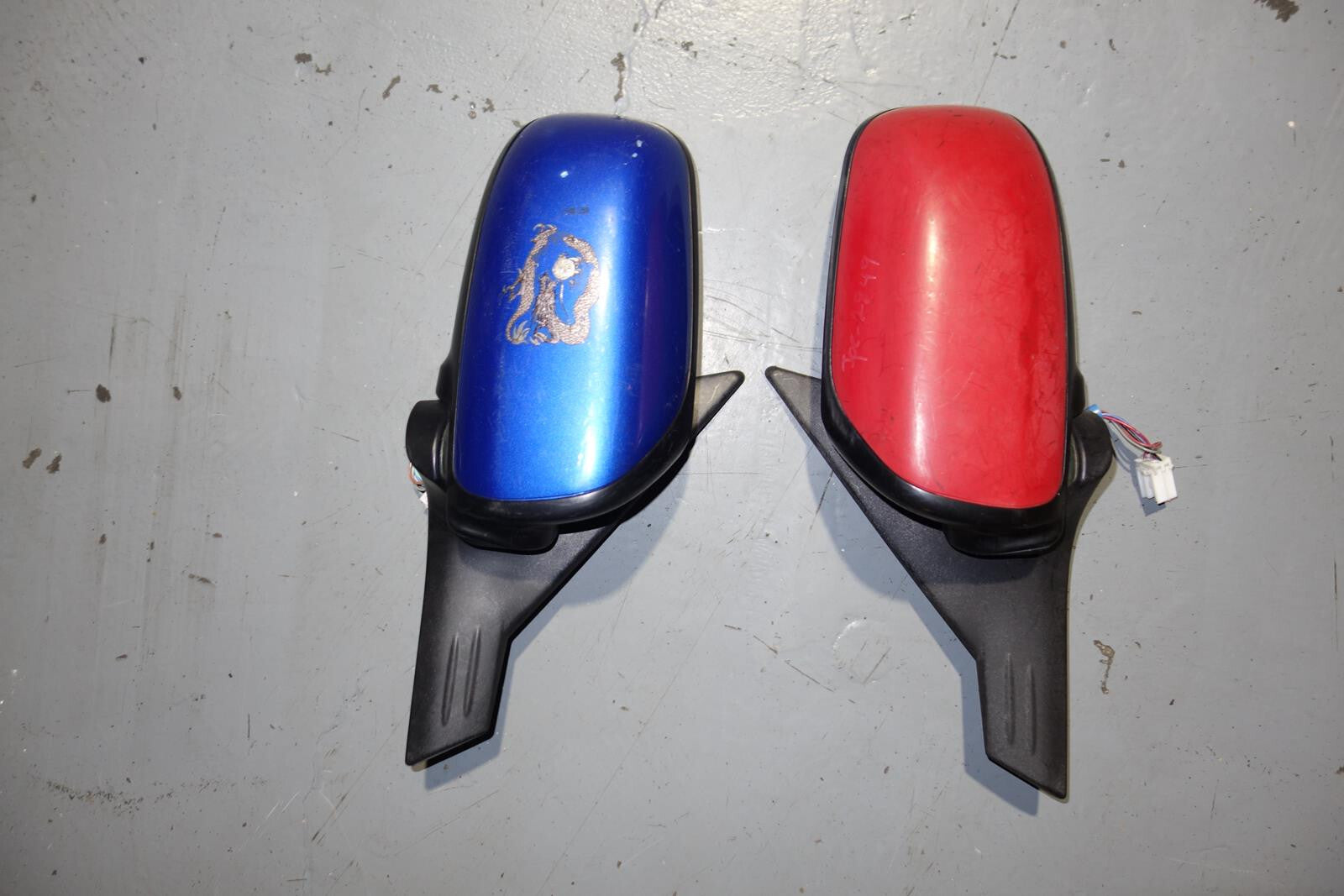 JDM 2002-2007 Subaru Impreza WRX STi V8 Power Folding Mirrors 2002-2007 GDB GD