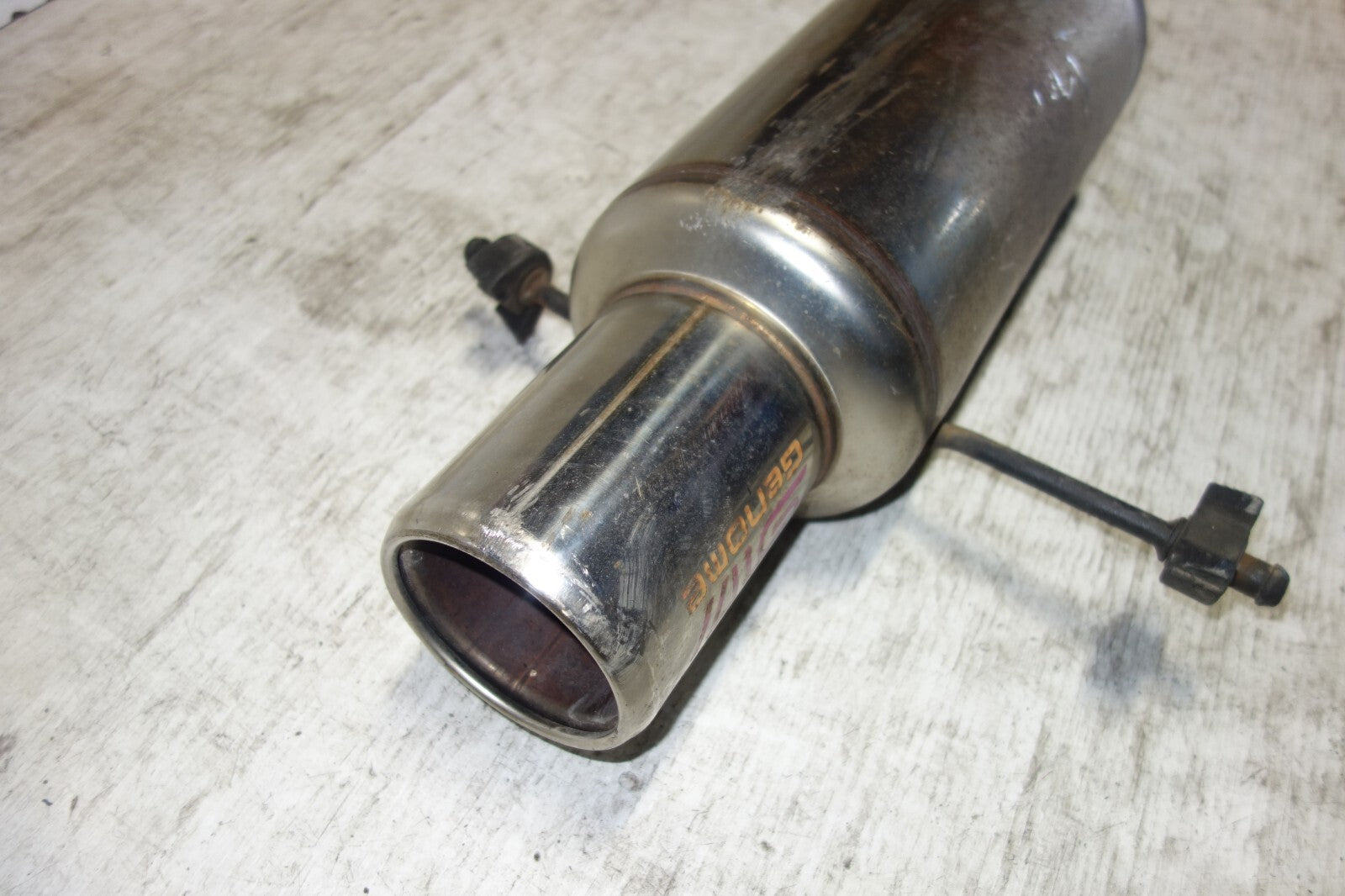 JDM Subaru Impreza WRX STi Genome Exhaust Muffler Axle Back GDB GGB 2002-2007