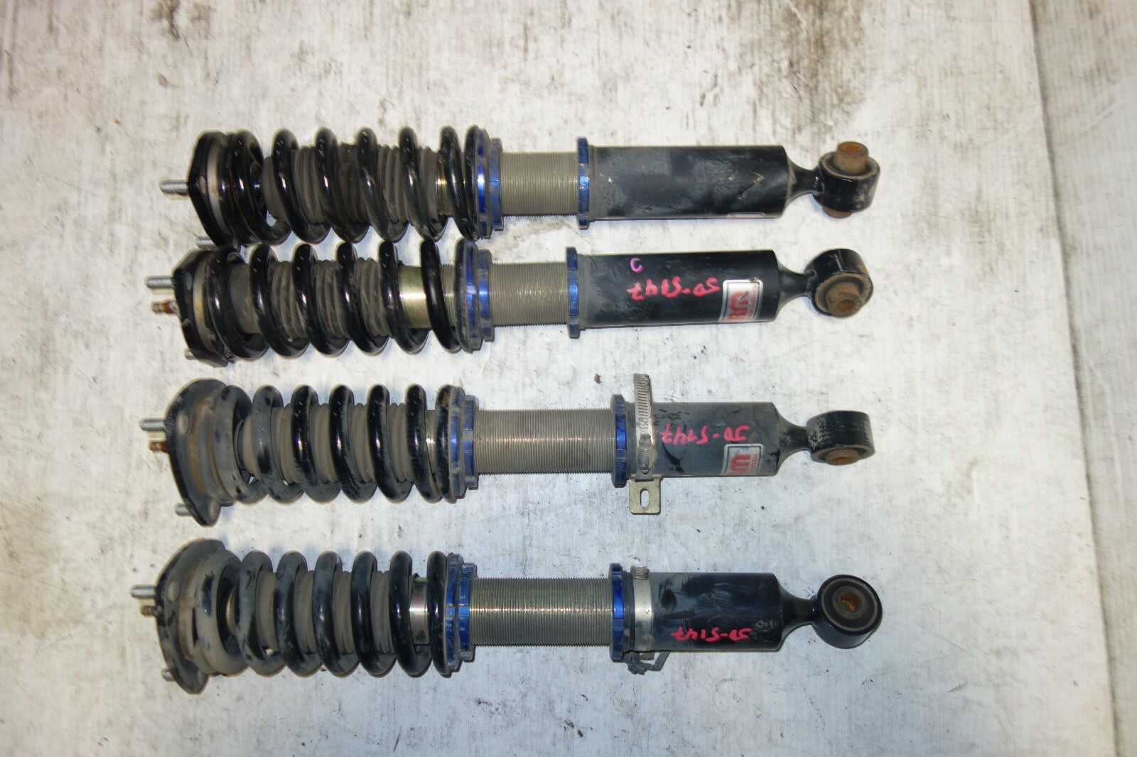 JDM Toyota Altezza Lexus is300 TRM Coilovers Springs 2001-2005 Lower Kit SXE10