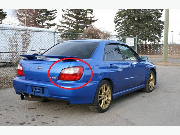 JDM Subaru Impreza WRX STi RS Right Passenger Tail Light Lamp 2002-2003 Sedan