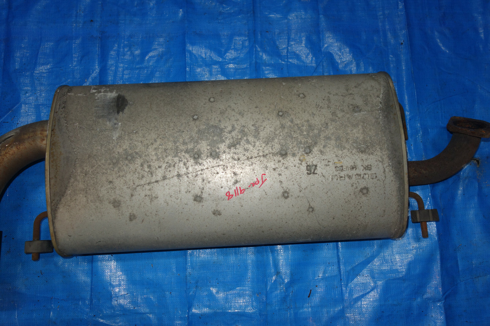 JDM Subaru Impreza WRX Turbo GH8 Exhaust Muffler 2008-2010 Hatchback Wagon