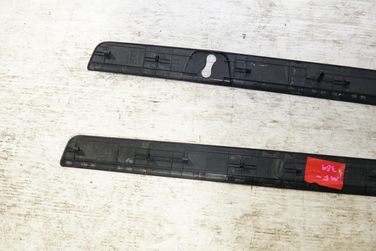 JDM 2004-2008 GENUINE MAZDA RX8 OEM DOOR SILLS TRIM SCUFF PLATES SIDE STEPS