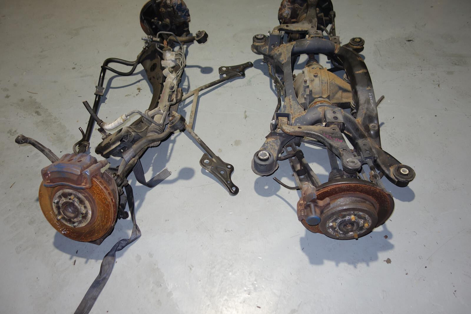 JDM Toyota Altezza SXE10 Cross Member Subframe Cradles Hubs Lowers LSD 1998-2005
