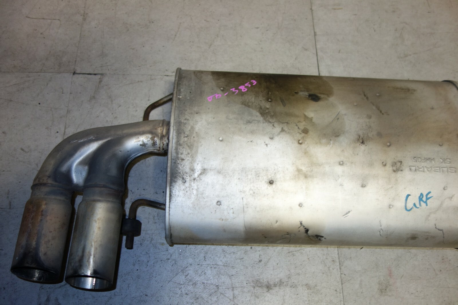 JDM Subaru Impreza WRX STI GRF Exhaust Muffler Axle Back MMFG5 2008-2014