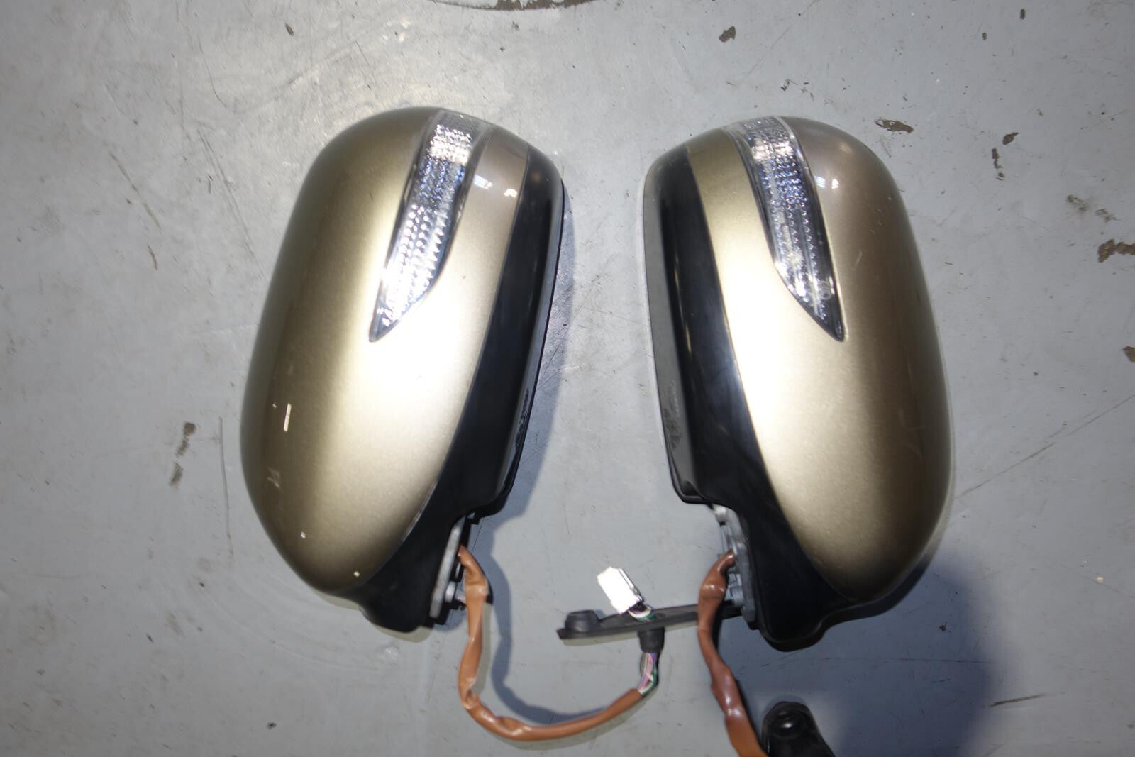 JDM Subaru Impreza WRX STi Mirrors GRB Power Folding Mirrors 2008-2014 OEM