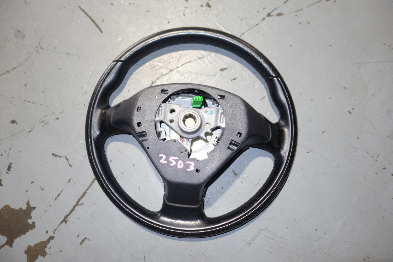 2003-2008 Subaru Forester OEM Momo Steering Wheel & Hub Leather SG5 SG9 #2