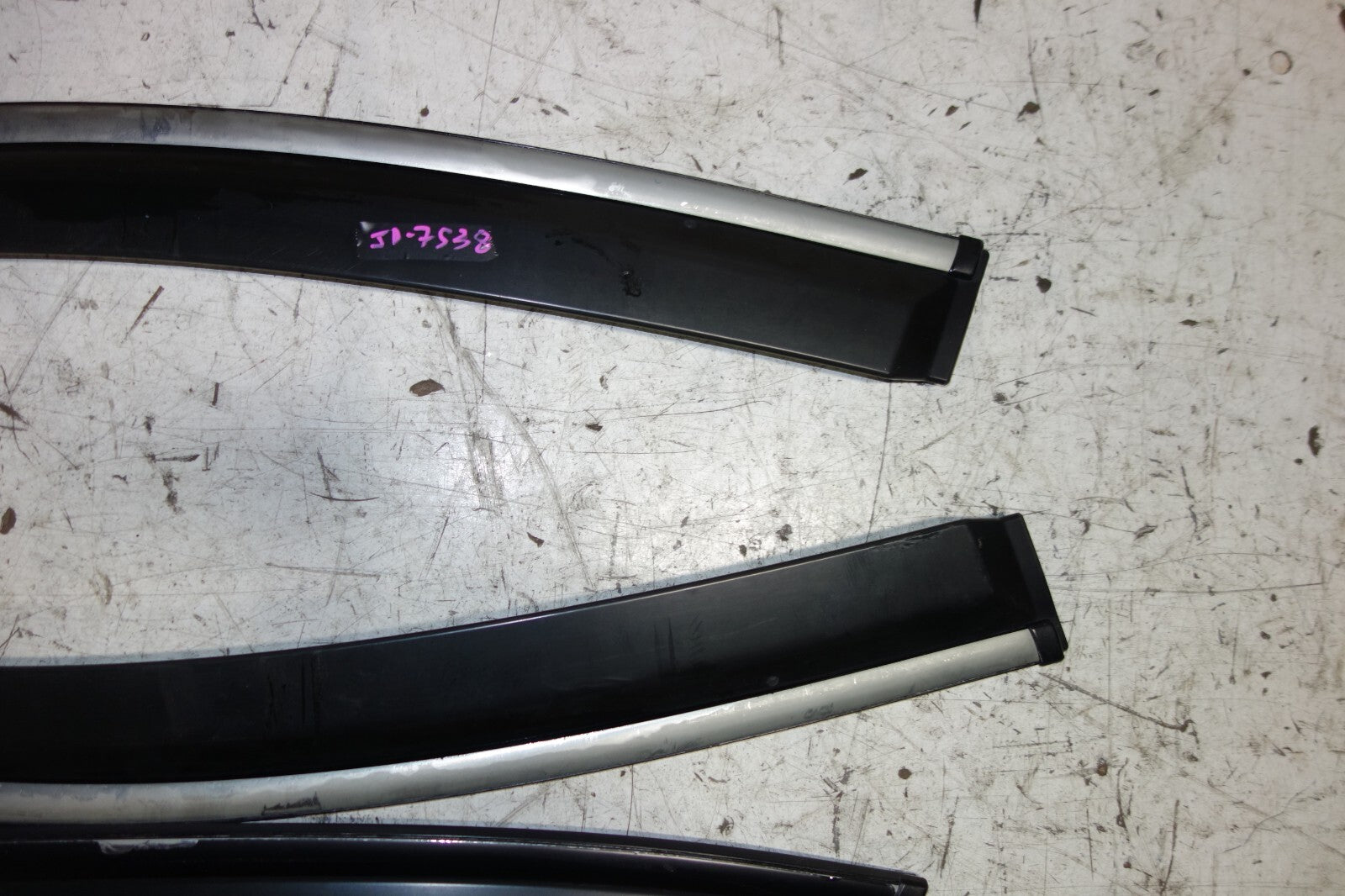 JDM 2008-2012 HONDA INSPIRE ACCORD CP3 WINDOW VISORS OEM RAIN GUARDS RARE