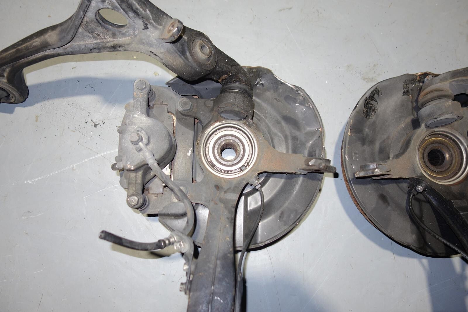 JDM 2004-2008 ACURA TSX CL7 OEM FRONT WHEEL HUB SPINDLE KNUCKLE CALIPERS LOWER