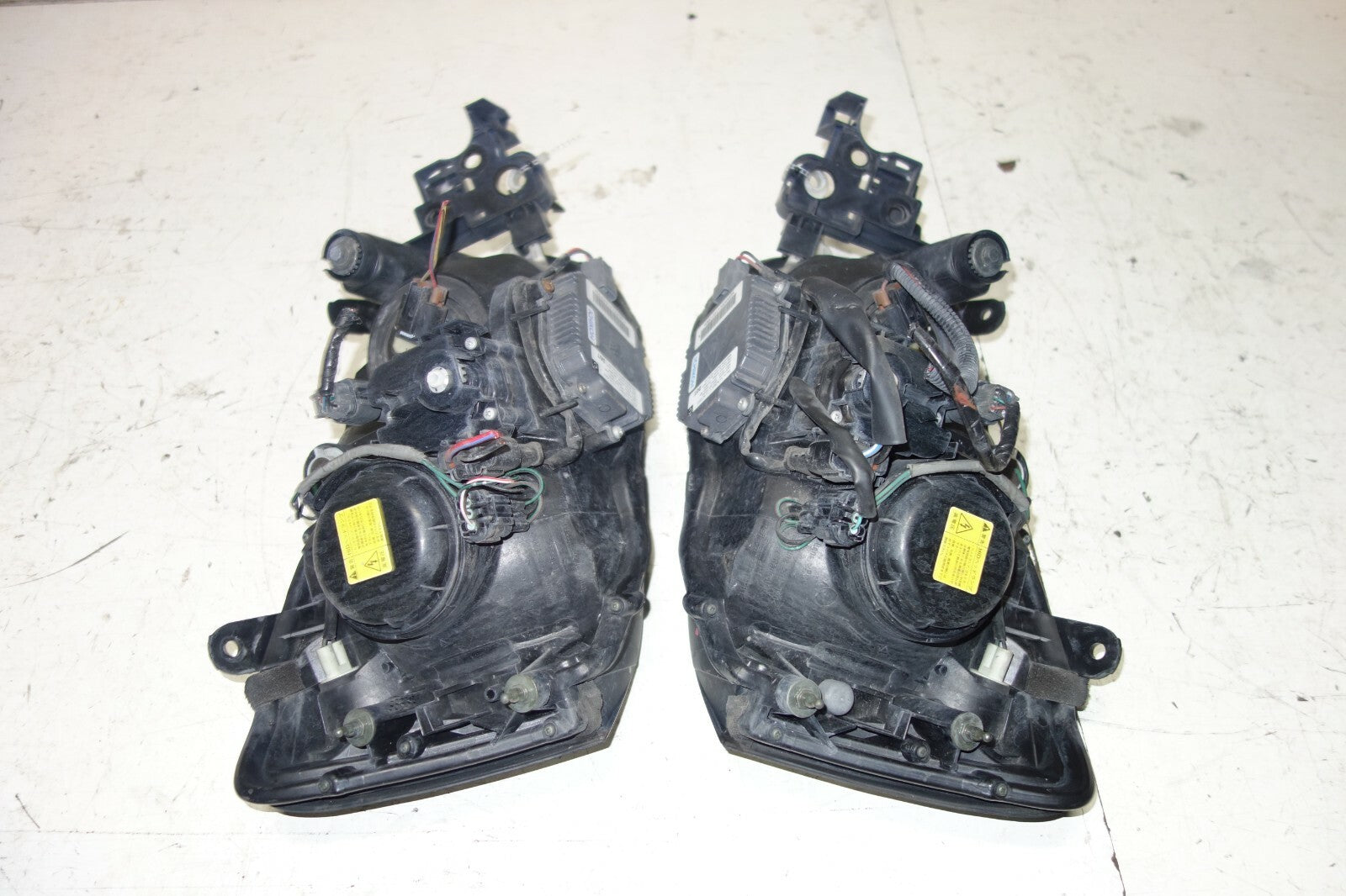 JDM Subaru Impreza WRX STI Headlights Headlamps HID V8 BLob Eye 2004 2005 Pair