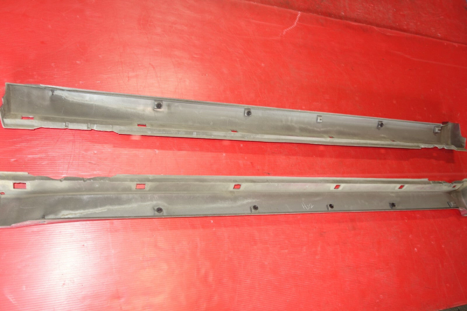 JDM Subaru Forester XT XS OEM Factory Side Skirts Rocker Panels 2003-2008 #6290