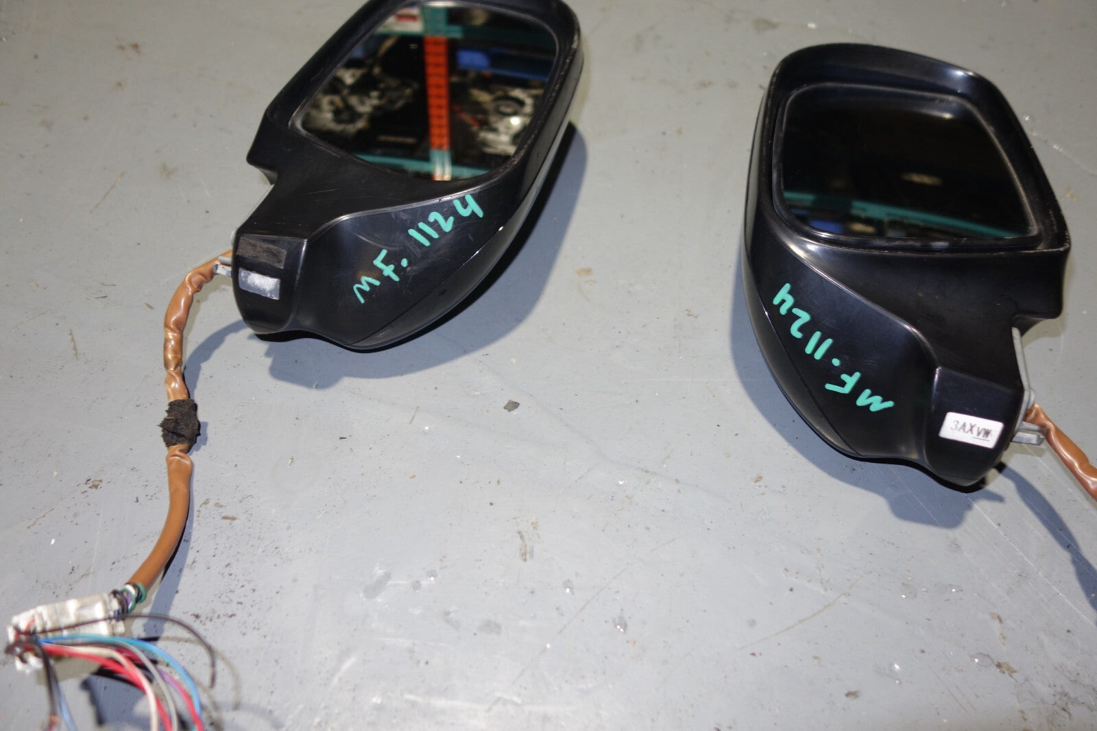 JDM Subaru Impreza WRX STi Power Auto Folding Mirrors Lights GRB 2008-2014