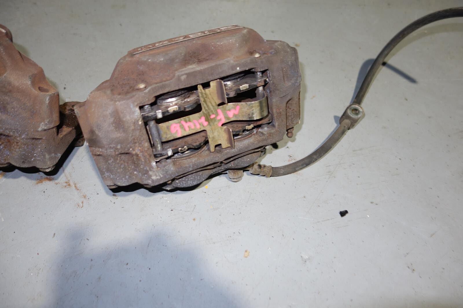 JDM Subaru Impreza WRX Forester Legacy Front Calipers 4 Piston GD GC8 SG5 SF5 BP