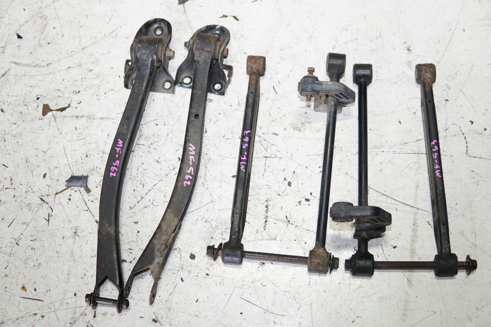 JDM Subaru Impreza WRX STI Rear Lower Control Arms Lateral Links Arm 02-07 Wagon