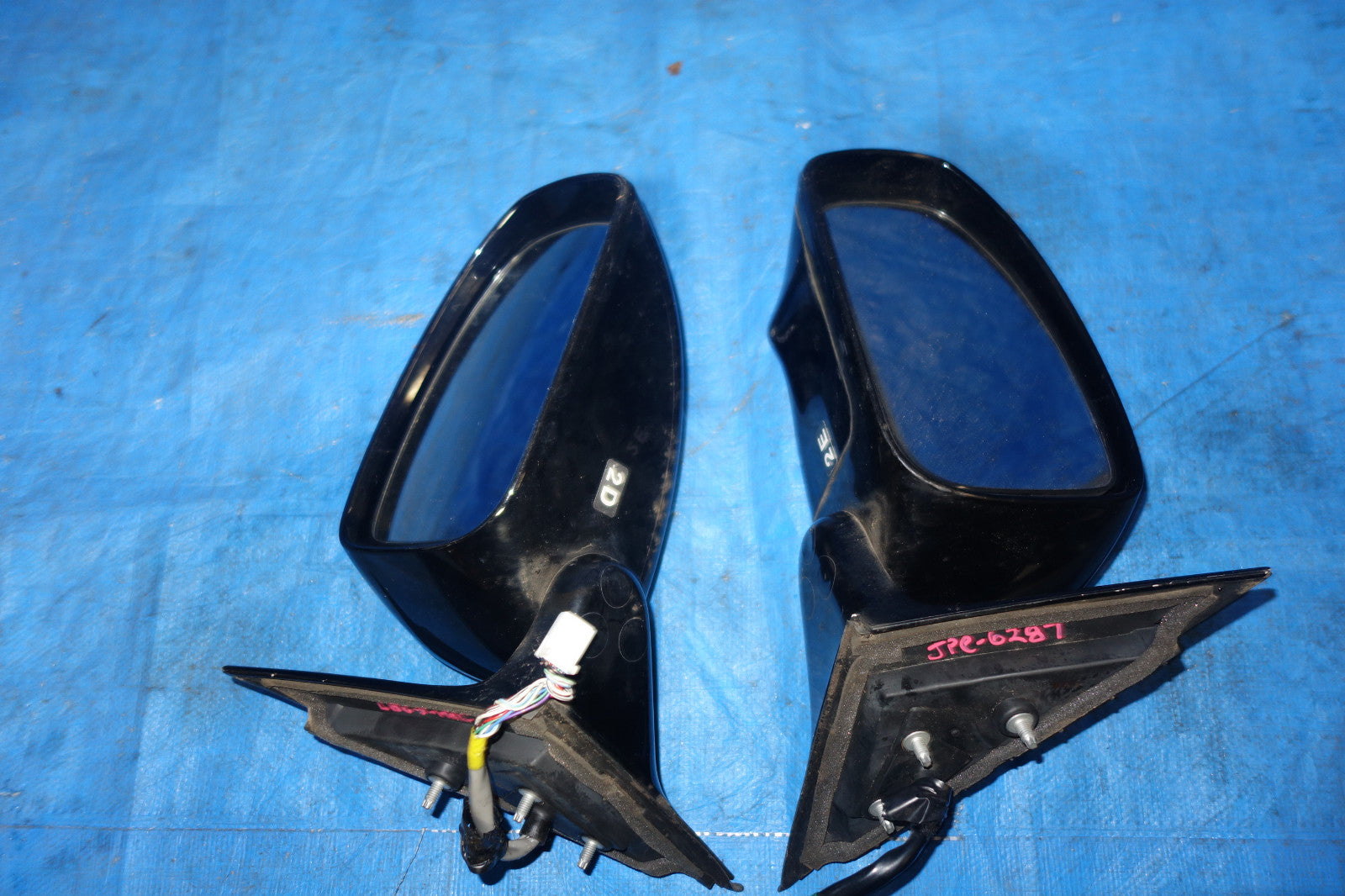 JDM Nissan Fuga Infiniti M35 M45 Power Folding Mirrors with Camera 2006-2010 RHD