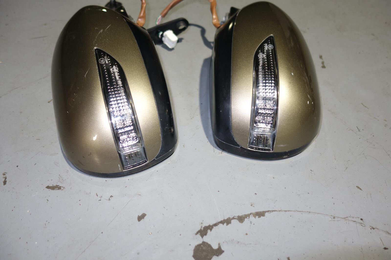 JDM Subaru Impreza WRX STi Mirrors GRB Power Folding Mirrors 2008-2014 OEM