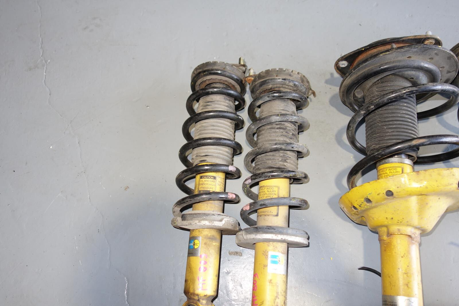 JDM Subaru Legacy Bilstein Shock Spring Strut Front Rear Suspension 05-09 MF-803