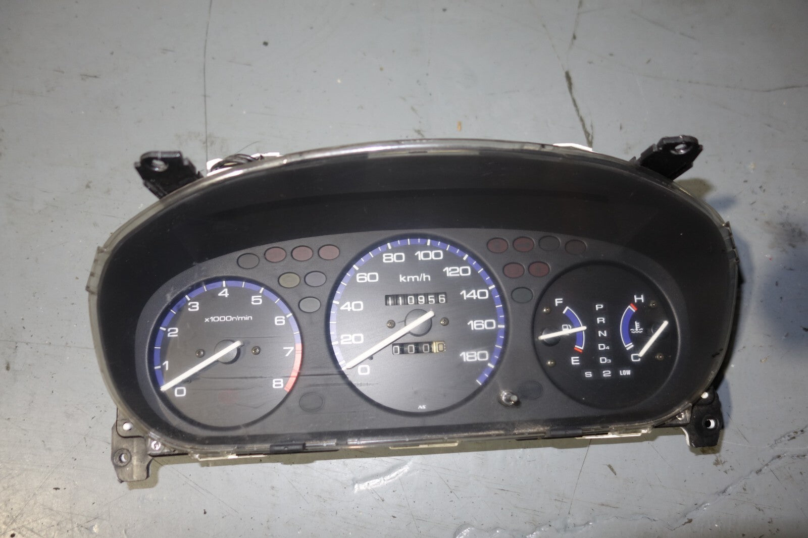 JDM 96-2000 HONDA CIVIC DOMANI ACURA 1.6 EL GAUGE CLUSTER AUTOMATIC SPEEDOMETER