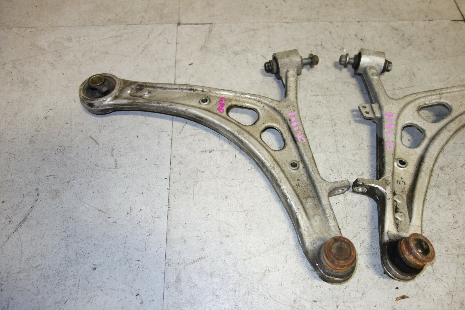 JDM Subaru Impreza WRX STi GRB GRF Aluminum Front Lower Control Arms 2008-2014