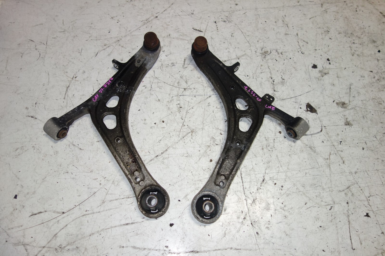 JDM Subaru Impreza WRX STi Aluminum Front Lower Control Arms 2008-2014 GRB GRF