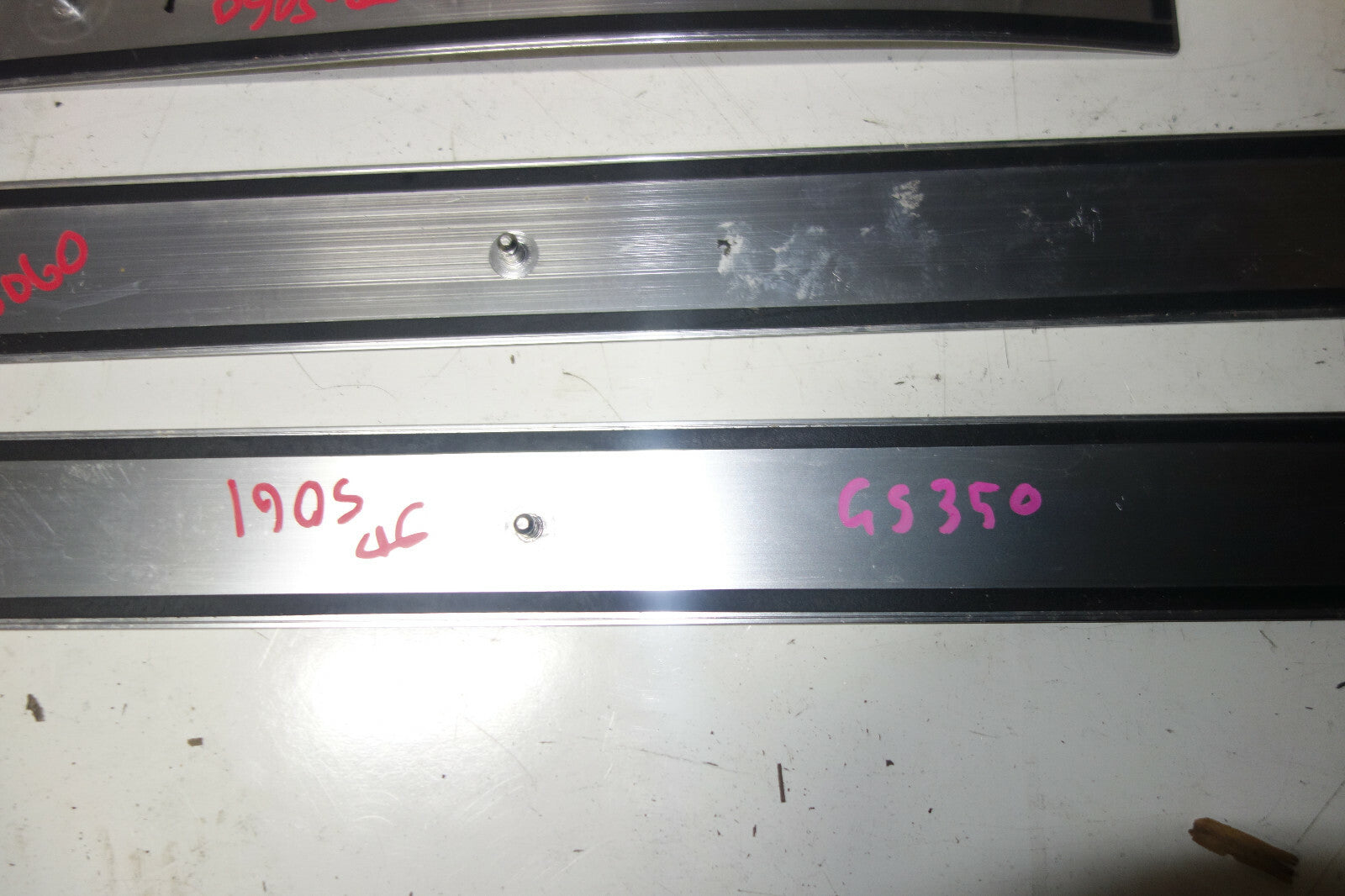 JDM Lexus GS350 GS300 Inner Door Sills Scuff Plates 2006-2011 OEM Japan