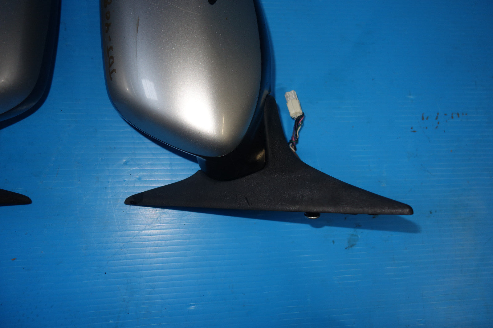 JDM Subaru Legacy & Outback Power Folding Door Mirrors & Switch Silver 2005-2009