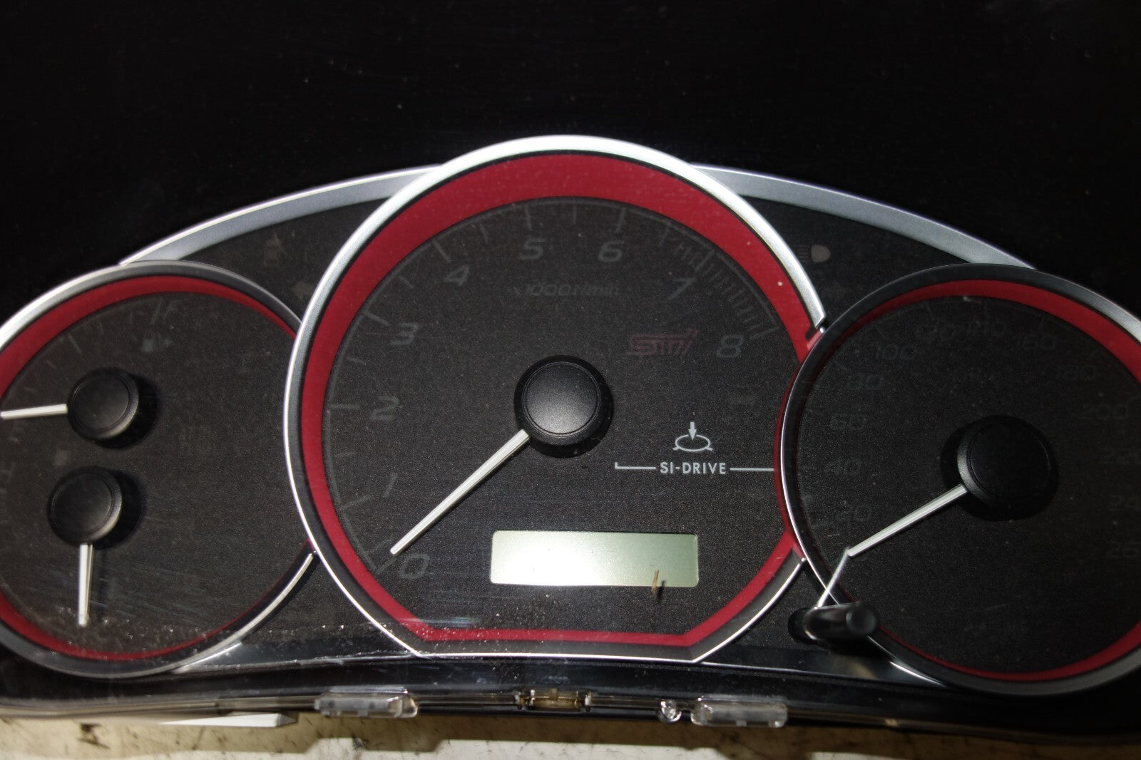 JDM 2008-2014 SUBARU WRX STi V10 MANUAL GAUGE CLUSTER SPEEDOMETER GRB 260KM/H