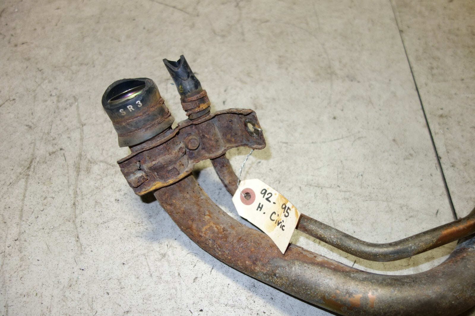 JDM Honda Civic OEM Fuel Neck Filler Pipe Gas 1992 1993 1994 1995